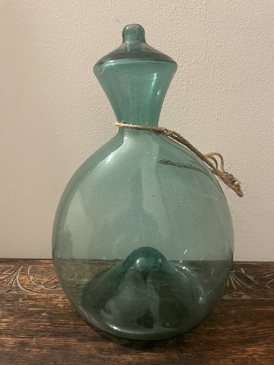 Blown Glass Berger's Gourd Or Bottle