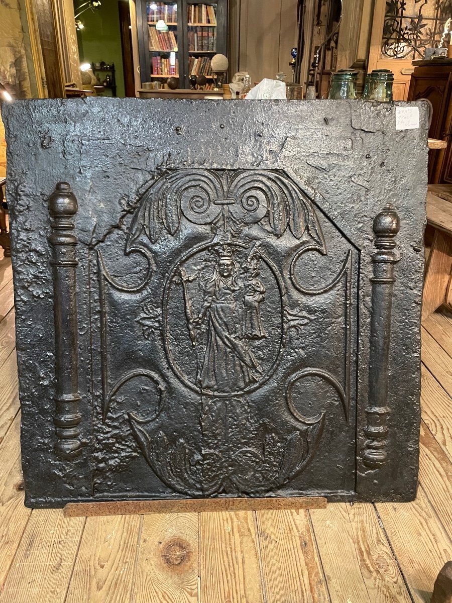 17th Century Fireplace Plate 