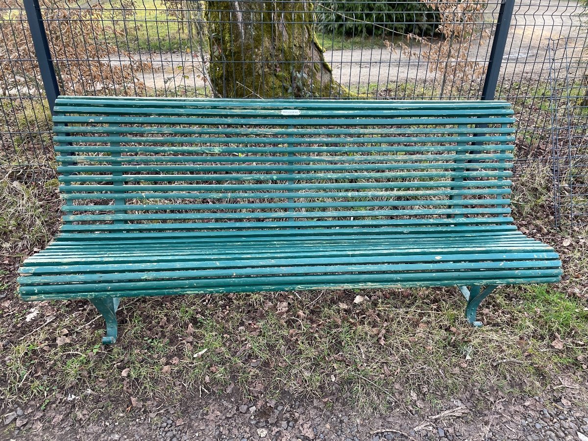 Banc De Jardin En Fer Forgé 