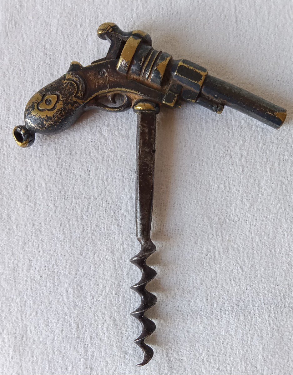 Tire-bouchon figuratif revolver Guinot 1900-photo-2