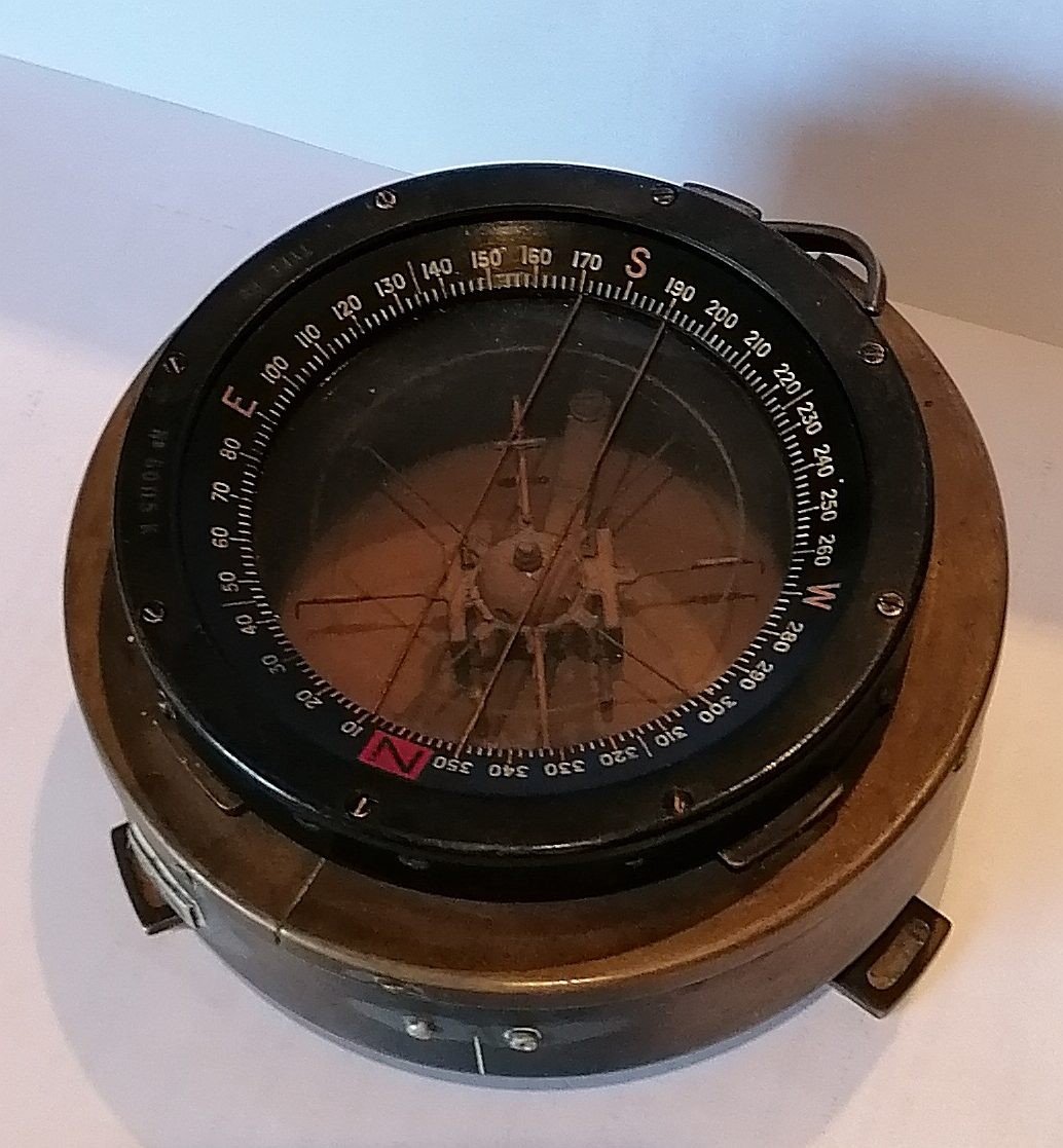 Spitfire Compass, Battle Of Britain Bearing Compass, D-day, Etc...-photo-2