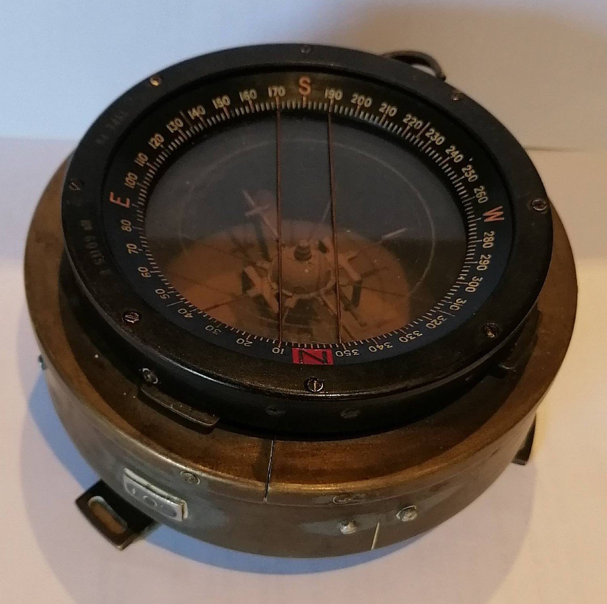 Spitfire Compass, Battle Of Britain Bearing Compass, D-day, Etc...-photo-4