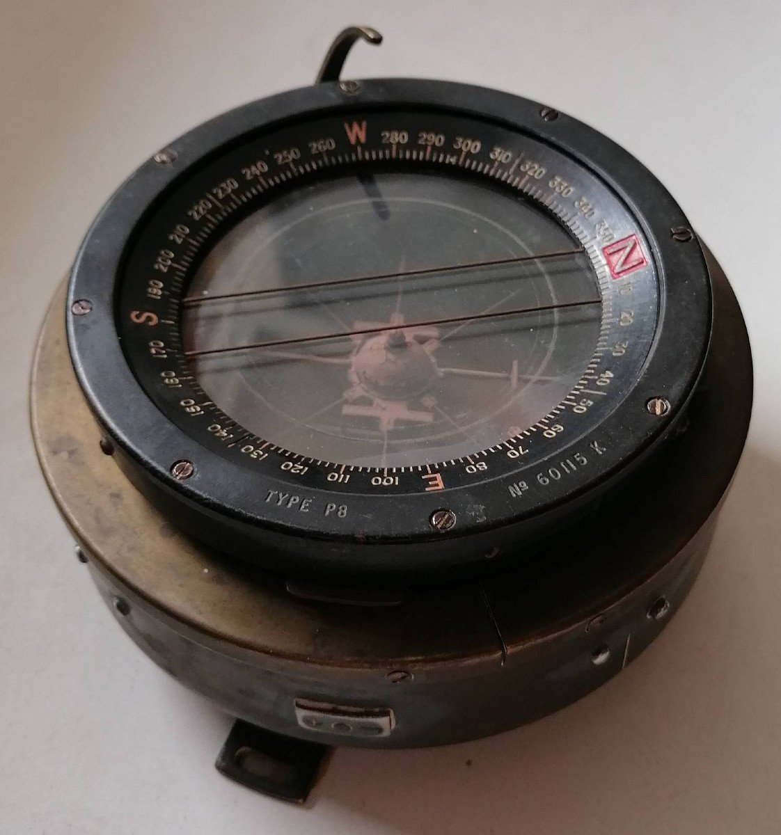 Spitfire Compass, Battle Of Britain Bearing Compass, D-day, Etc...-photo-3