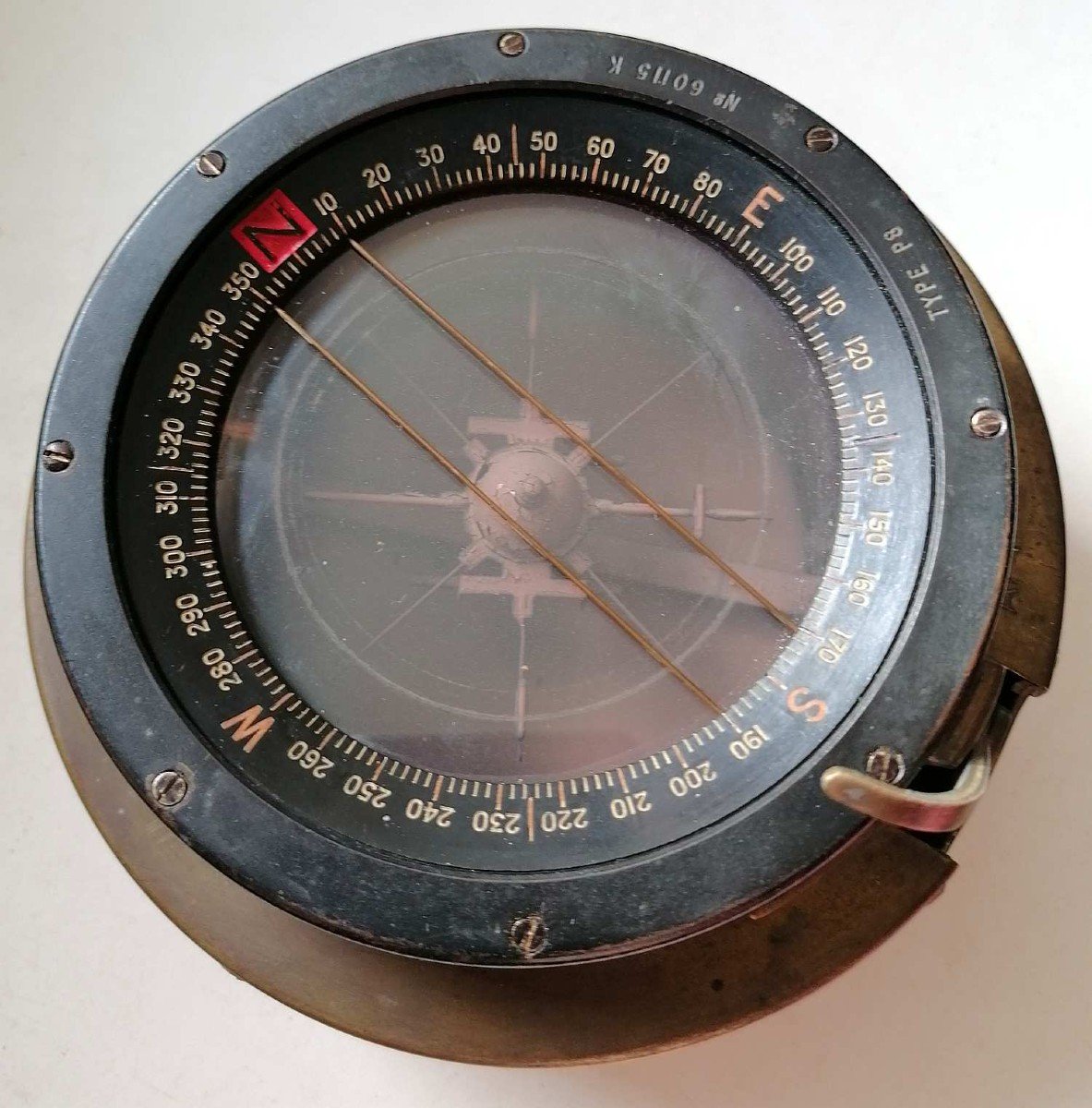 Spitfire Compass, Battle Of Britain Bearing Compass, D-day, Etc...-photo-5