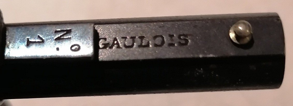 Rare pistolet GAULOIS N° 1. Mitrailleuse de poche. MAS 1896.-photo-6