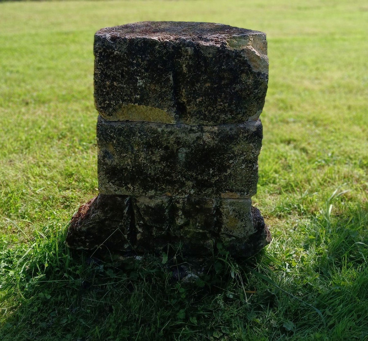 Stone Wall Column Base. High Period. 15th – 16th Century-photo-3