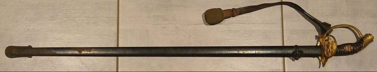 Prussian Officer's Sabre Model 1889 With Its Strap.-photo-2