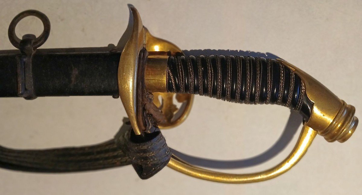 Prussian Officer's Sabre Model 1889 With Its Strap.-photo-3