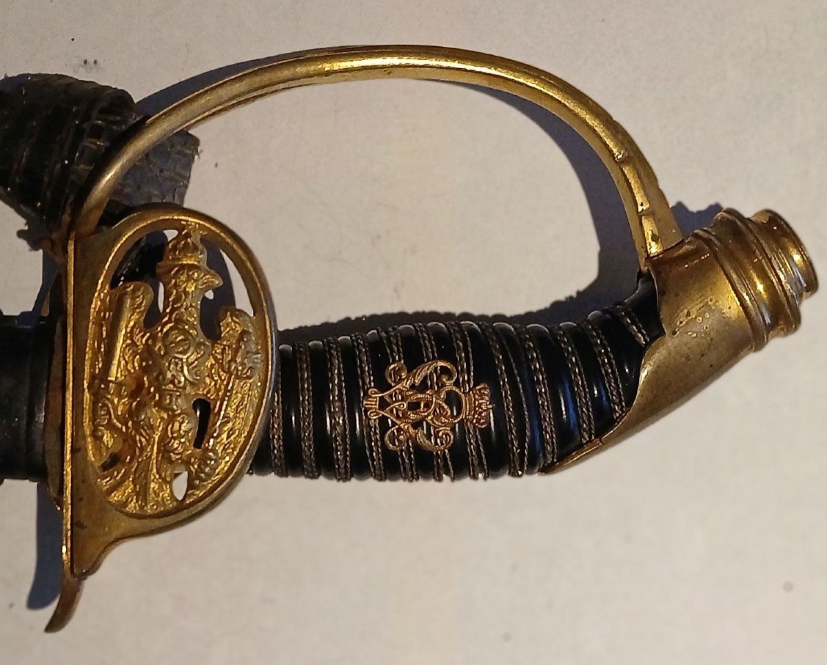 Prussian Officer's Sabre Model 1889 With Its Strap.-photo-4