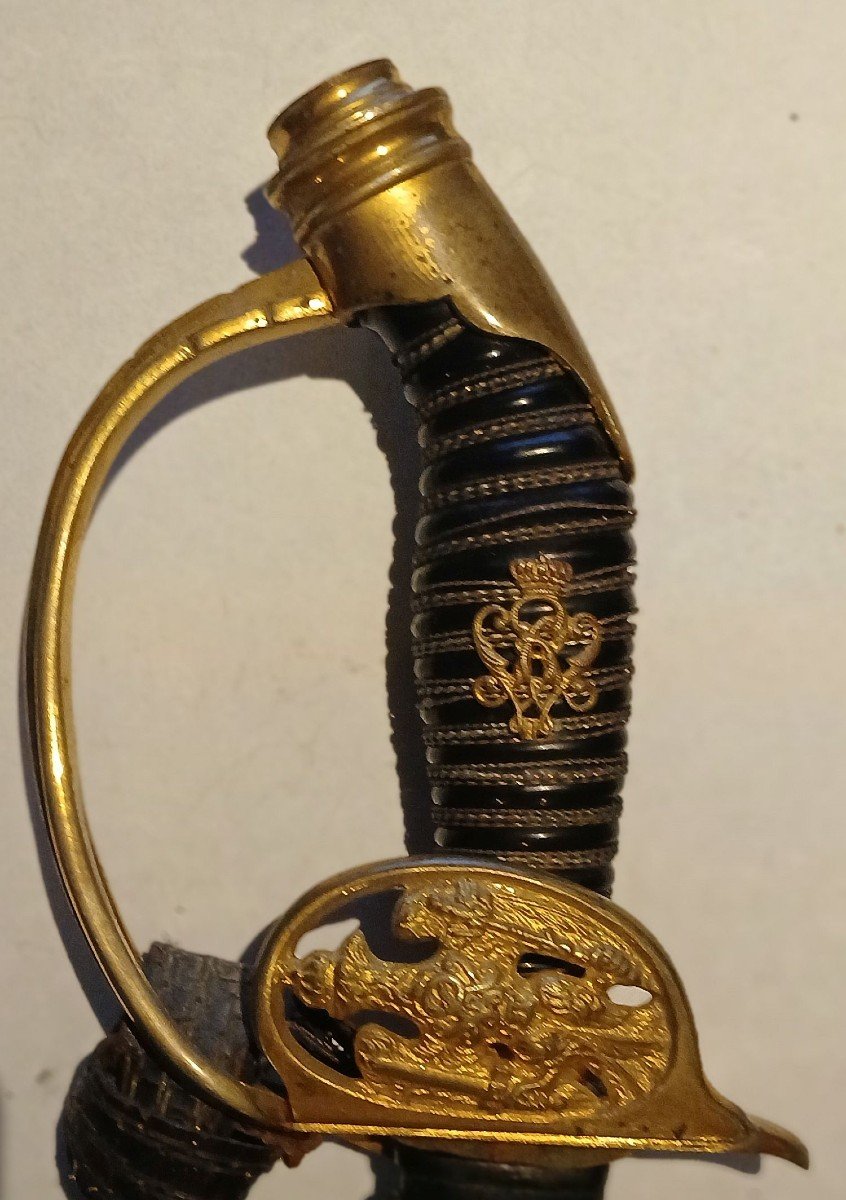 Prussian Officer's Sabre Model 1889 With Its Strap.-photo-6