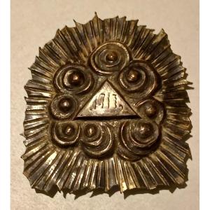 Jehovah. God. Tetragrammaton. Belt Plate. Circa 19th Century.