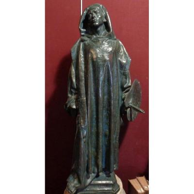 Bronze Statue Of Jean Boucher. Fra Angelico