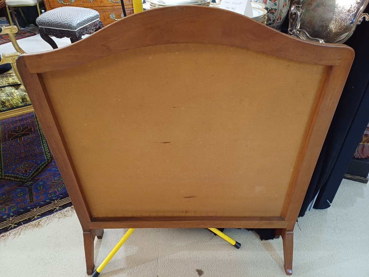 Art Deco Period Fireplace Screen, Circa 1925 From The Workshop Of Paul Follot (1877/1942)-photo-4