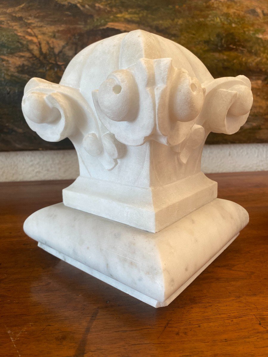 Carrara Marble Sculpture Made By A Stone Sculptor