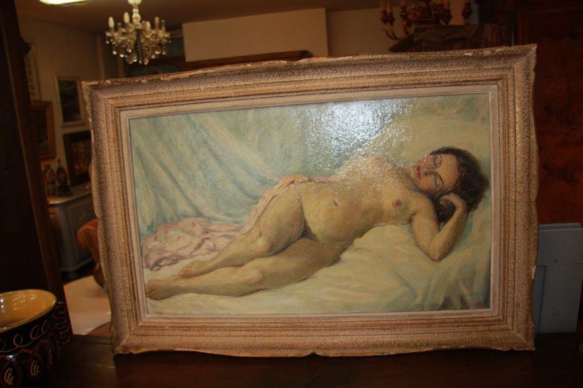 Oil On Canvas, Female Nude-photo-8