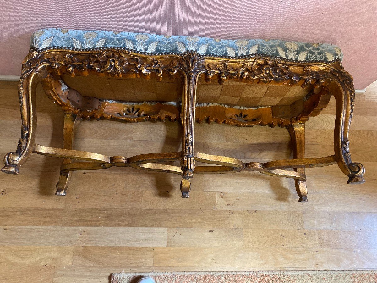 Louis XV Style Piano Bench.-photo-4