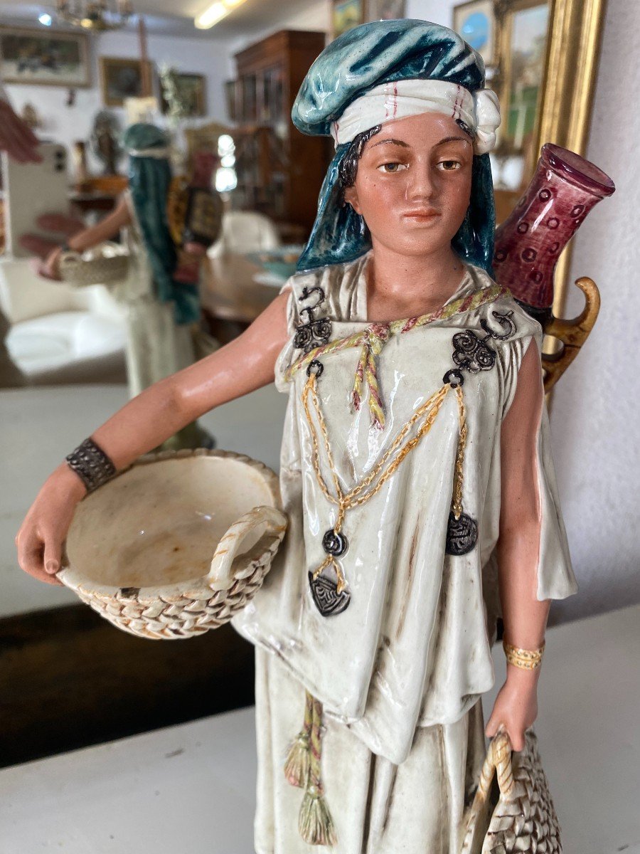 Oriental Woman In Ceramic