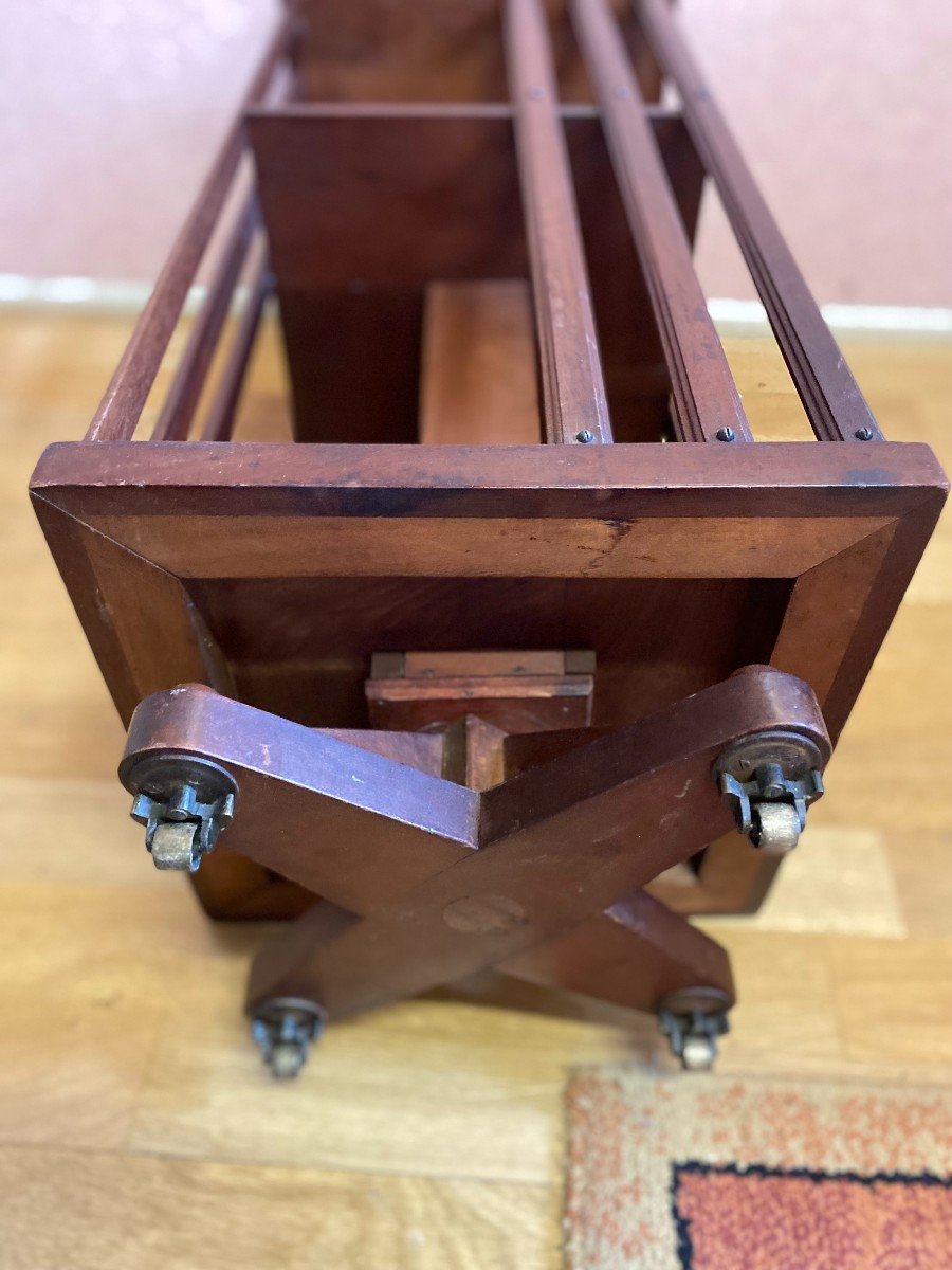 Mahogany Revolving Bookcase. -photo-1