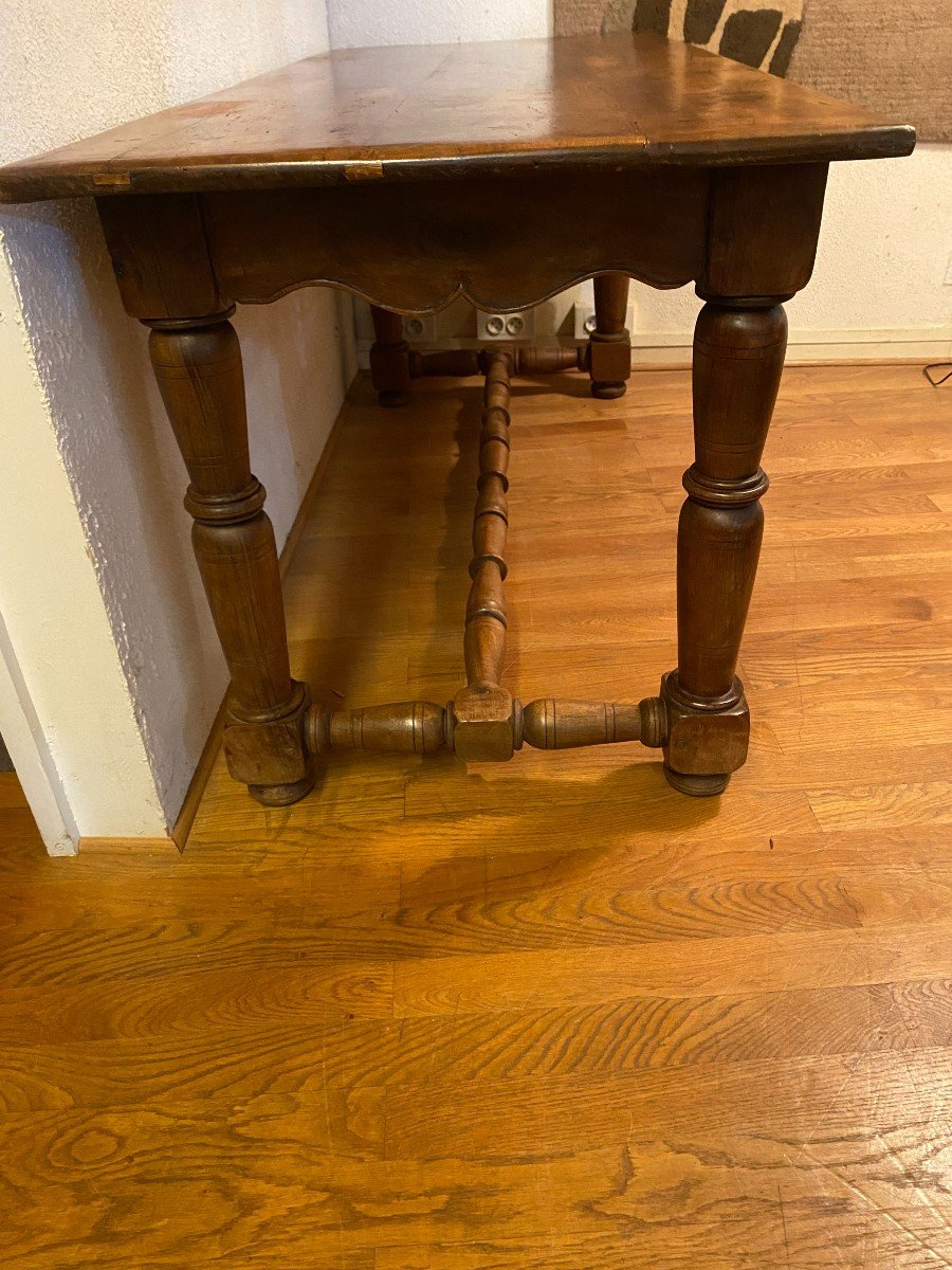 Walnut Console Table -photo-3