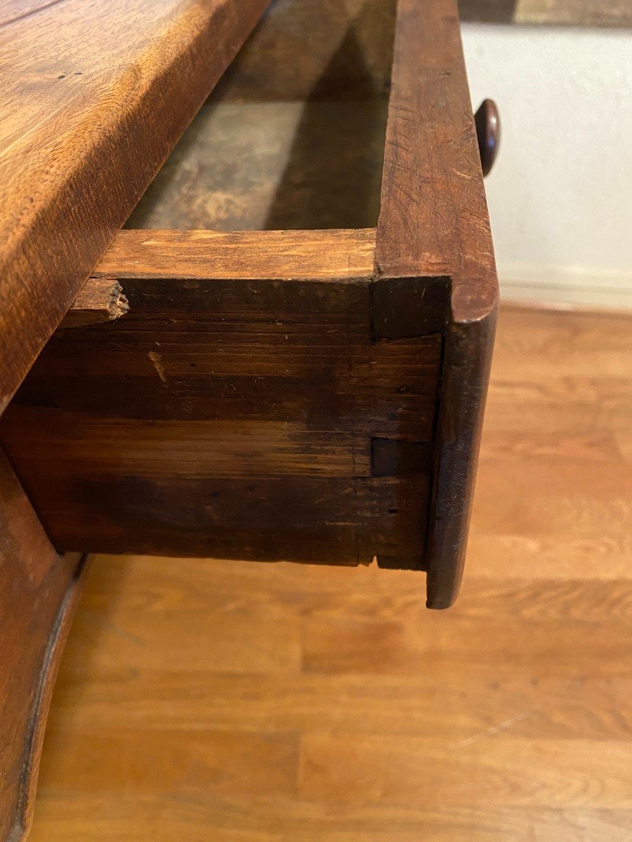 Walnut Console Table -photo-1