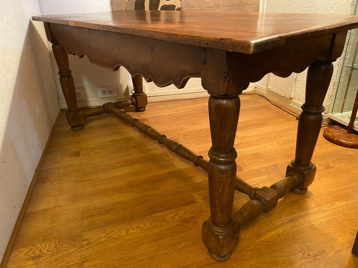 Table Console En Noyer -photo-6