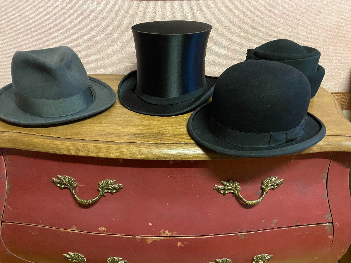 Lot Of Various Hats 1900-photo-7