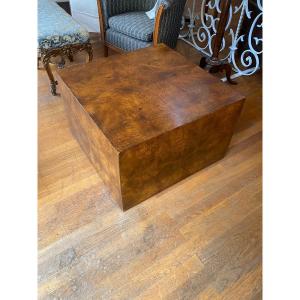 Burl End Table