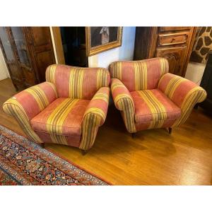 Pair Of Armchairs From The 90s.