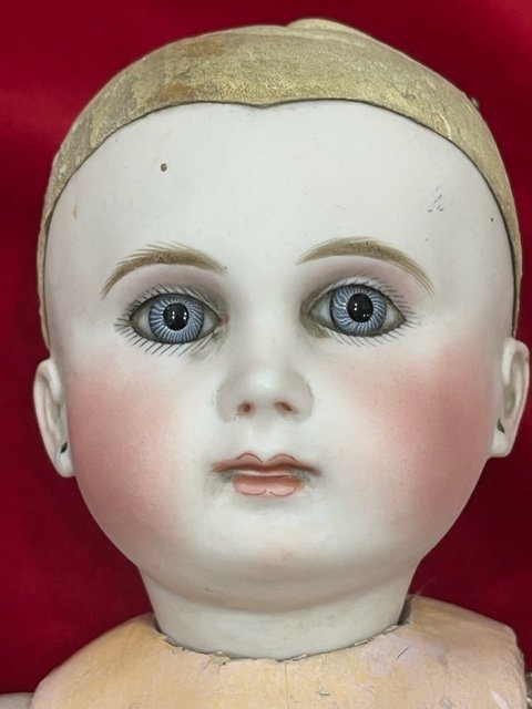 Exceptional Bebe Schmitt Porcelain Doll-photo-2