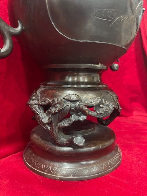 Imposing Chinese Bronze Perfume Burner-photo-1