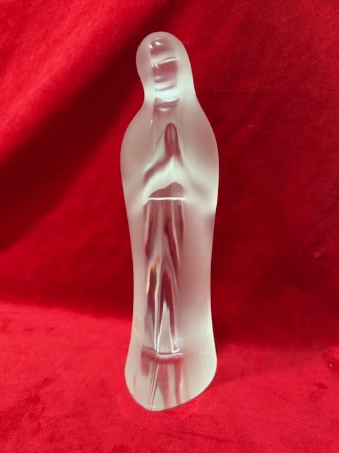 Vierge En Cristal Par Lalique-photo-2