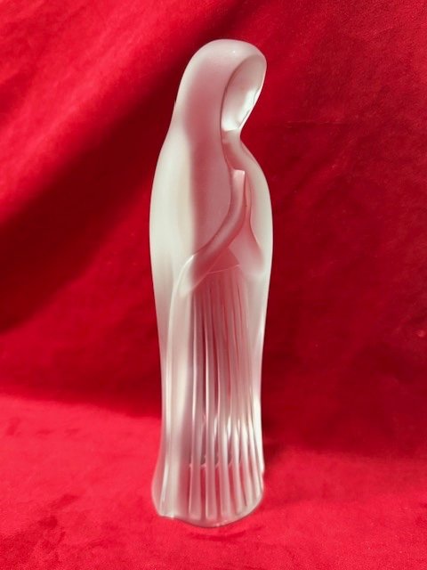 Vierge En Cristal Par Lalique-photo-3