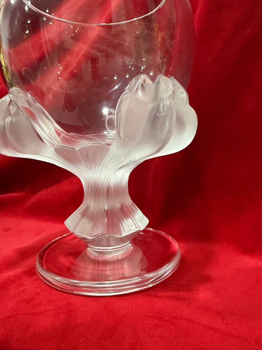 Vase Cristal Lalique Modele Bagheera-photo-2