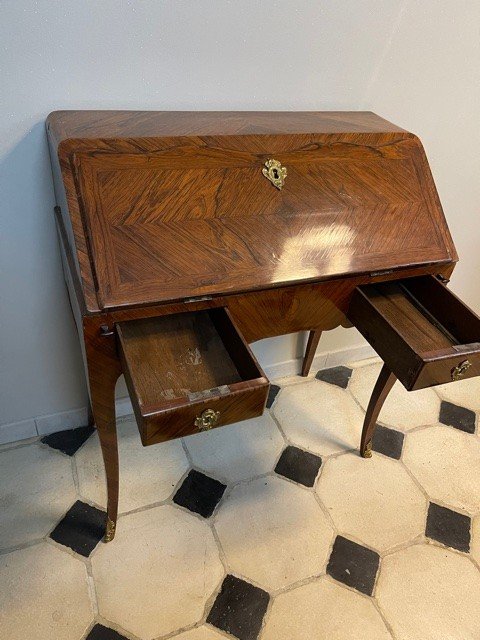 Louis XV Period Donkey Desk In Rosewood-photo-2