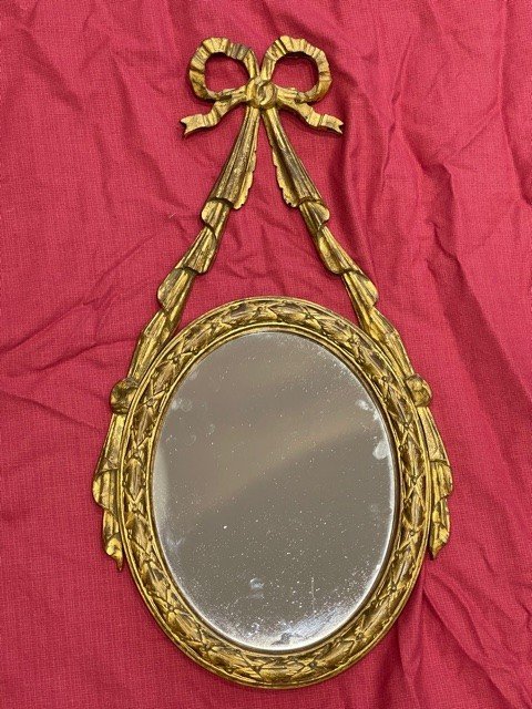 Louis XVI Style Wall Mirror End XIX Eme