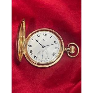 Omega Pocket Watch Gold Plate