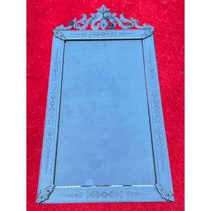 Large Murano Venice Fireplace Mirror 1930