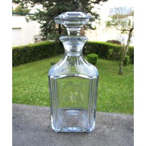 Ancienne Belle Carafe à Whisky En Cristal De Baccarat Modèle Harcourt 22,5 Cm. 