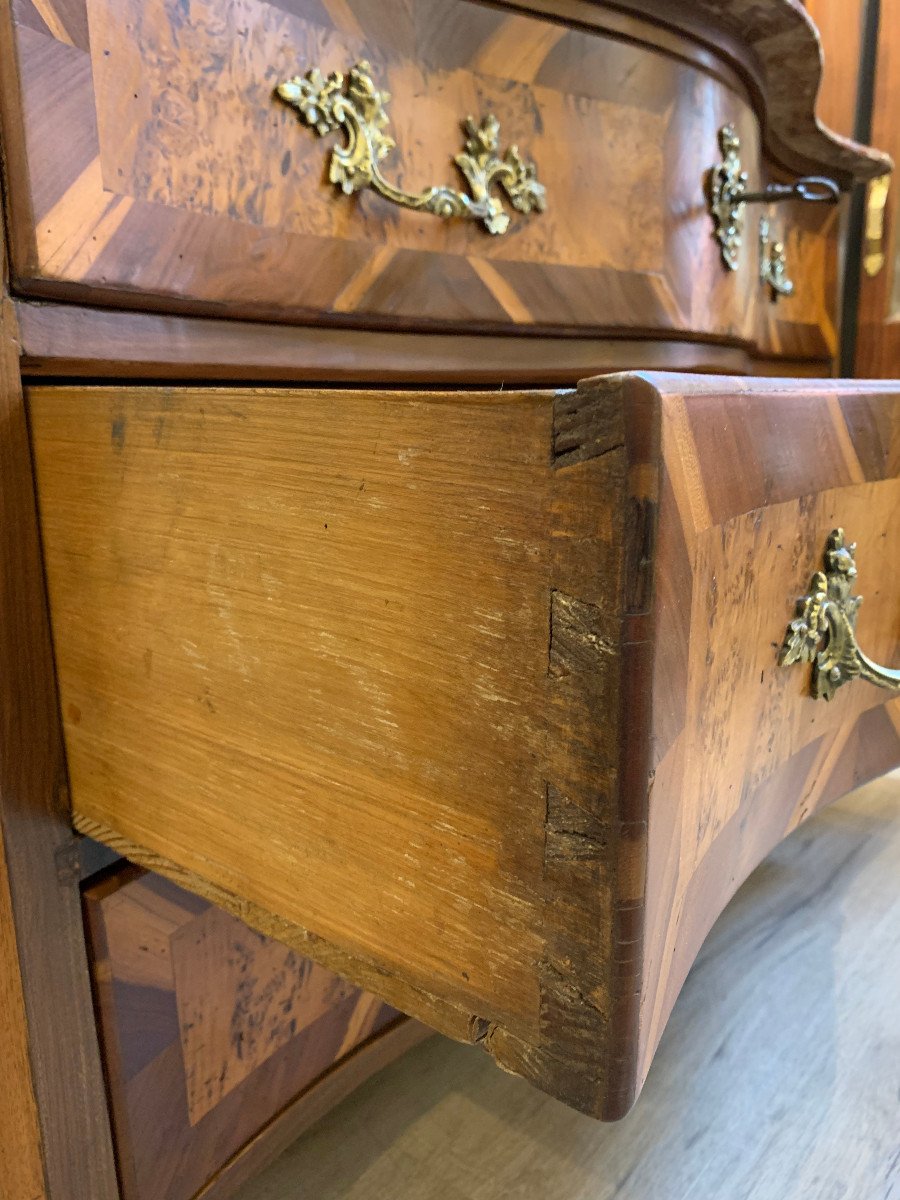 Regency Oak Chest Of Drawers, 18th Century-photo-5