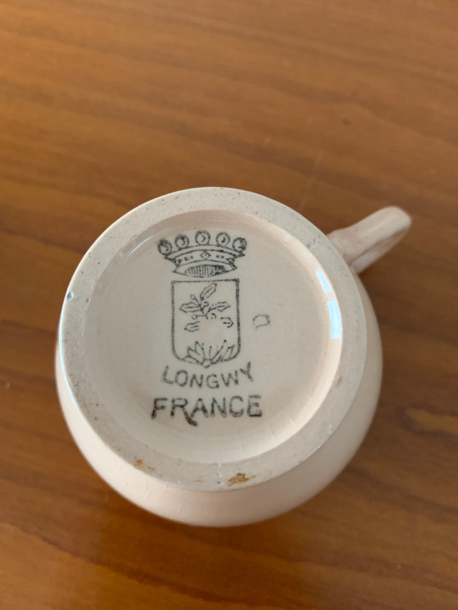 Longwy Earthenware Cream Set-photo-4