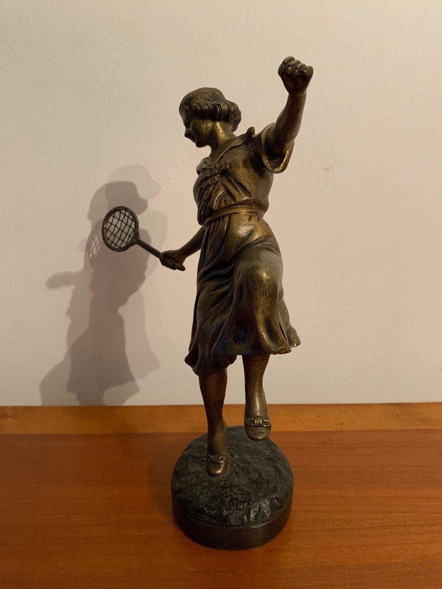 Bronze Representing Marguerite Broquedis, Georges Omerth-photo-3