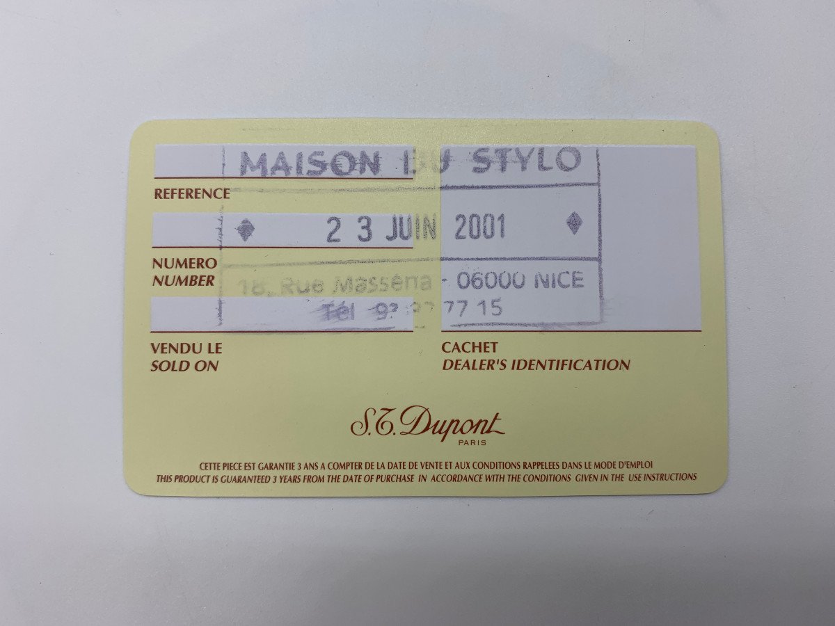 S.T. Dupont – Stylo à bille Olympio-photo-1