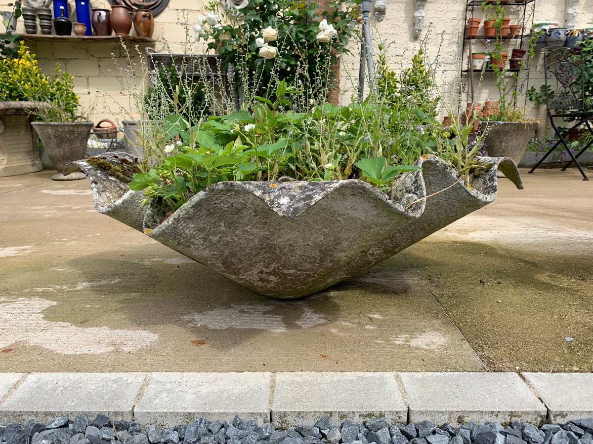 Willy Guhl - Fiber Cement Handkerchief Planter