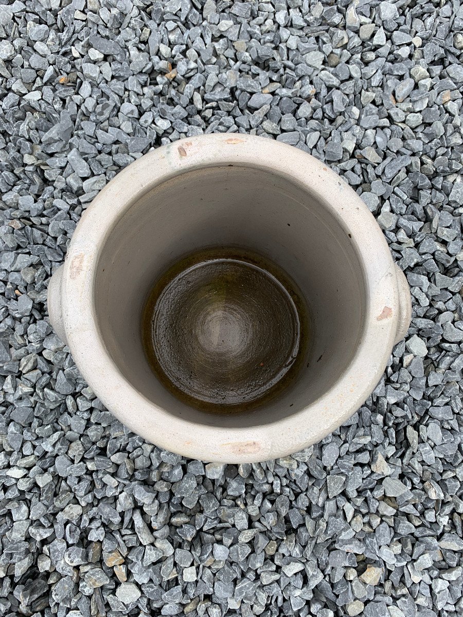 Gray Stoneware Pot-photo-1