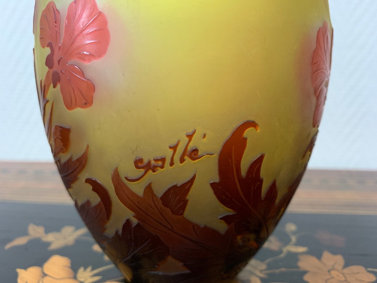 Emile Gallé - Vase aux orchidées-photo-5