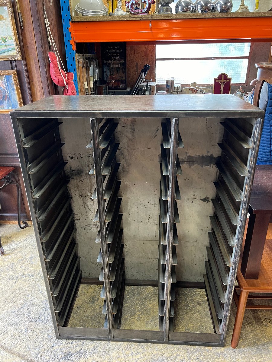 Industrial Metal Furniture With Drawers-photo-1