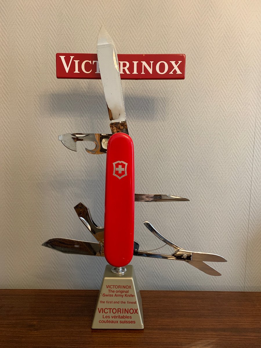 Grand couteau suisse Victorinox automate de vitrine-photo-3