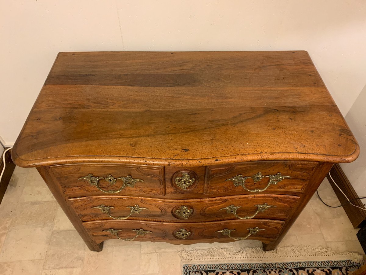 18th Century Crossbow Chest Of Drawers-photo-2