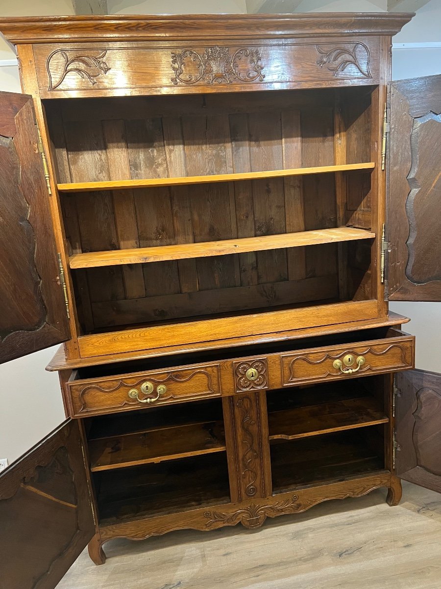 Two-body Sideboard In Lorraine Oak-photo-3