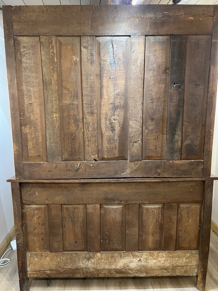 Two-body Sideboard In Lorraine Oak-photo-4